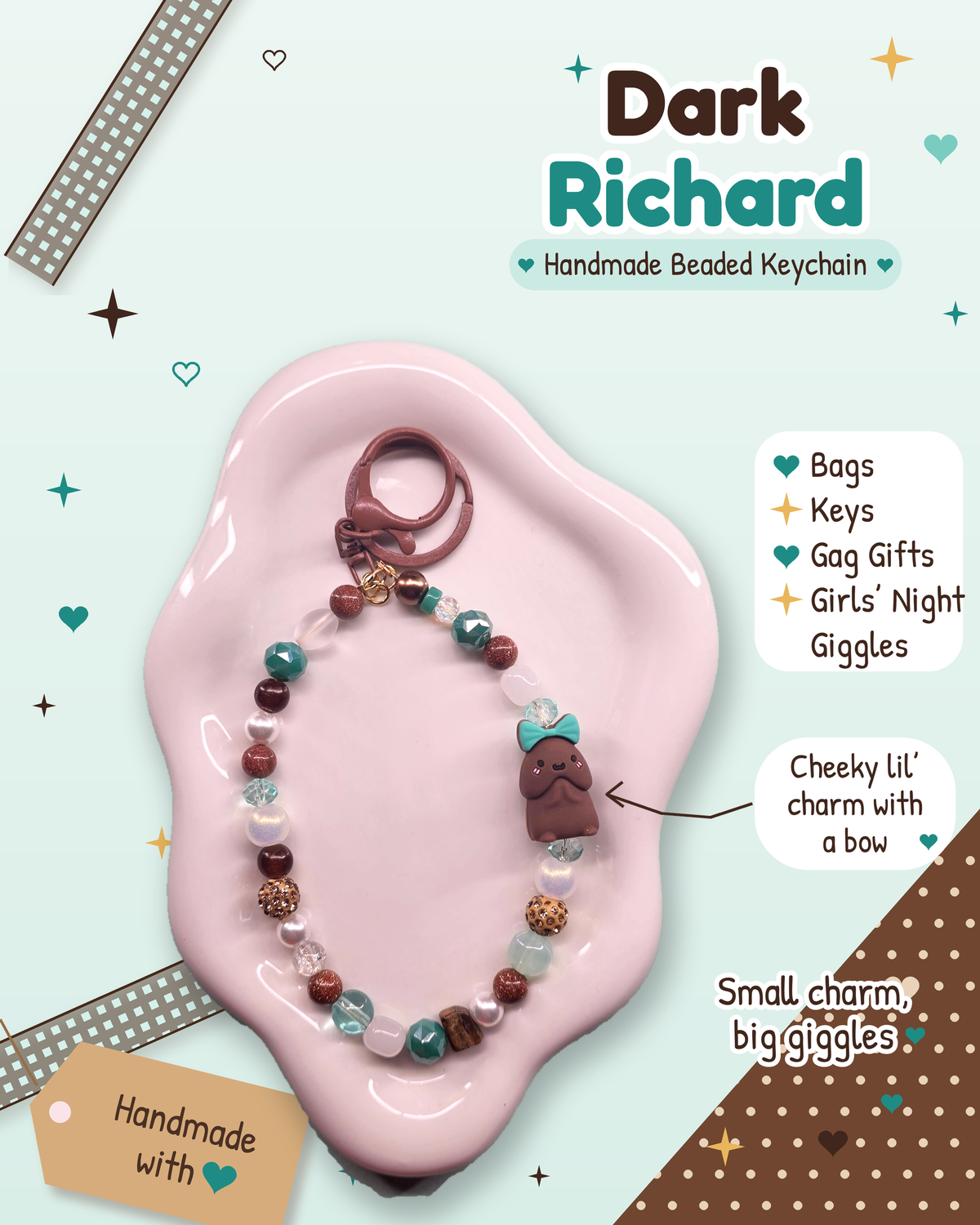 Dark Richard Keychain