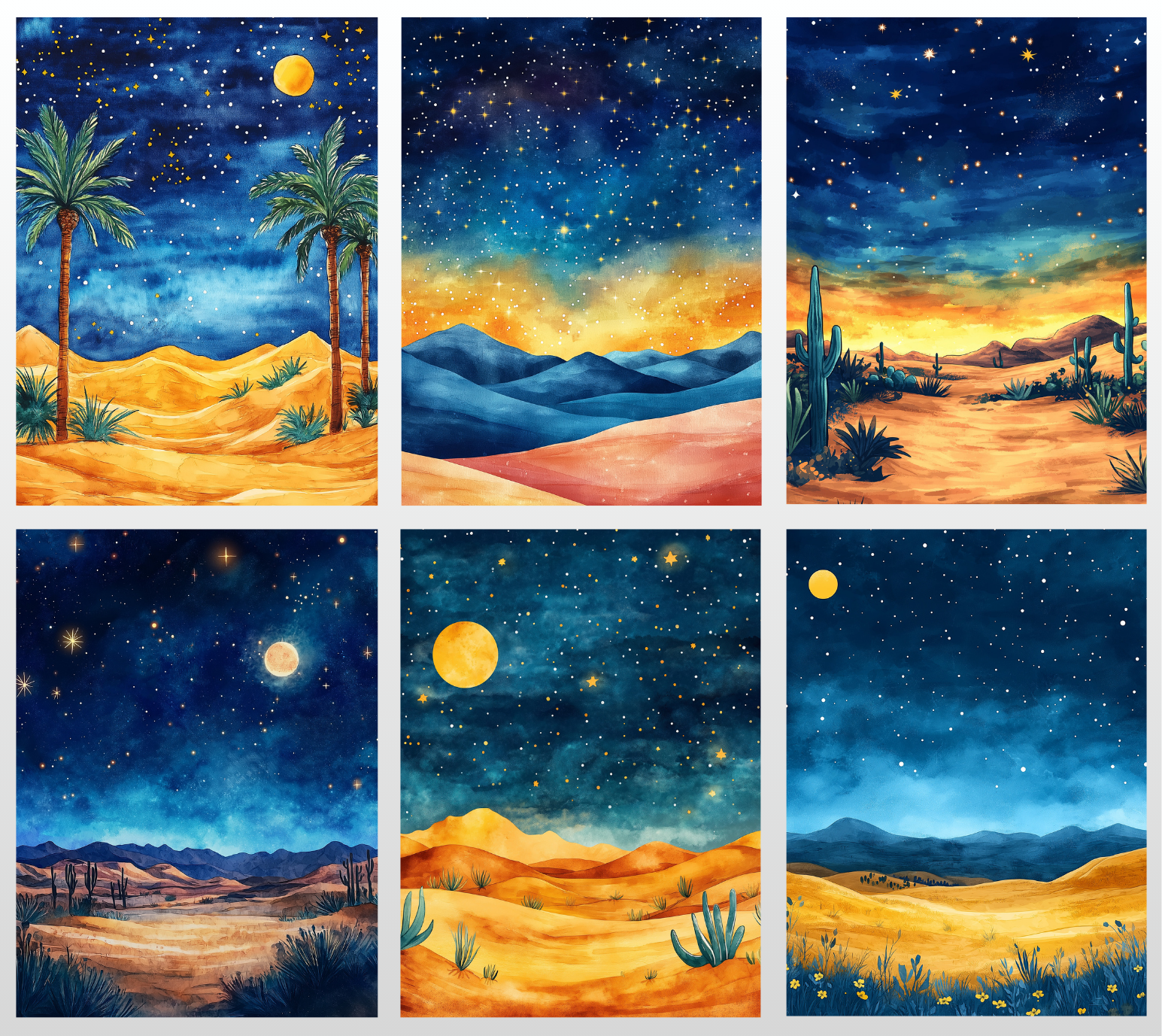 Desert Moon Bones