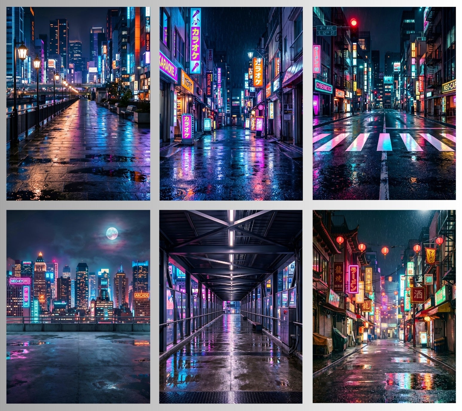 Neon Night Bones