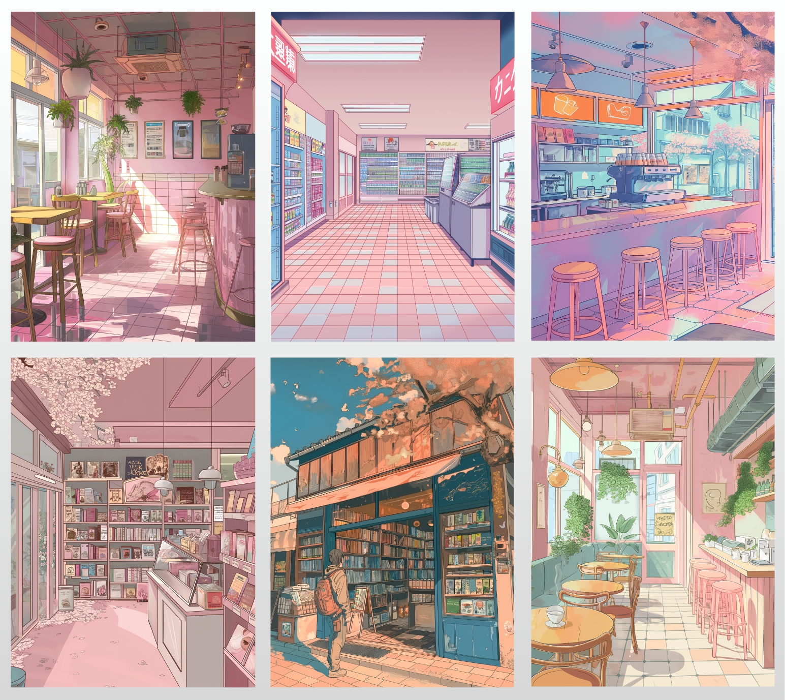 Pastel Shop Bones