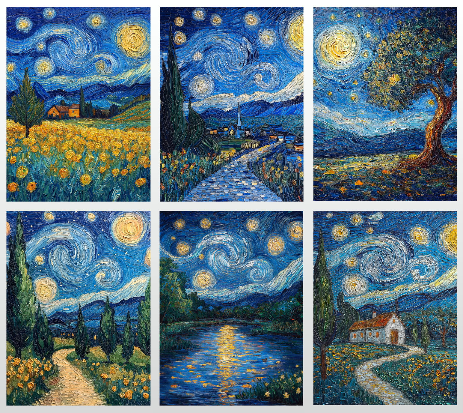 Starry Night Bones